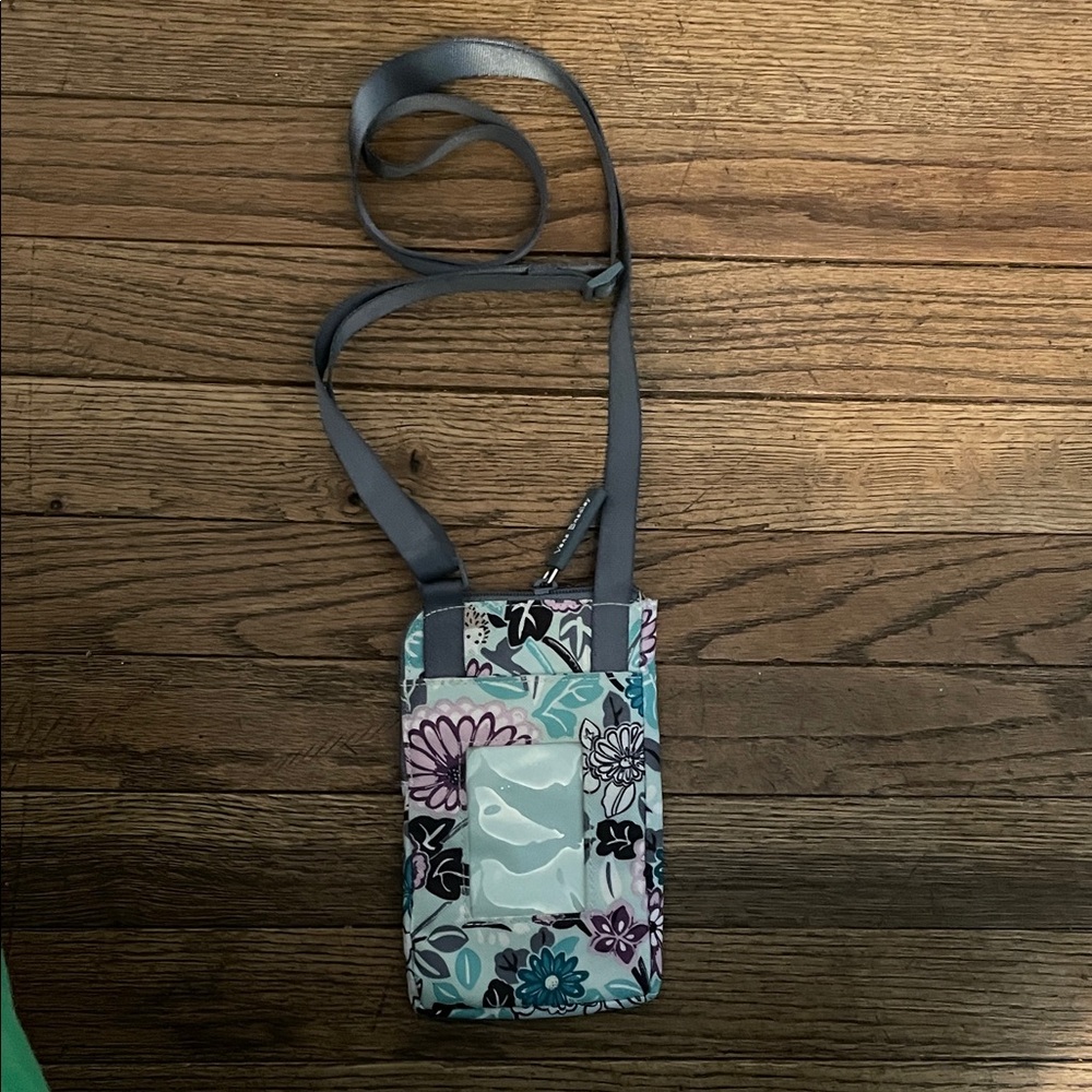 Vera Bradley Penelope’s Garden Cell Phone Floral Crossbody Bag